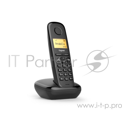 Трубка доп. Dect Gigaset A270h HSB RUS черный для A170/270 S30852-H2864-S301