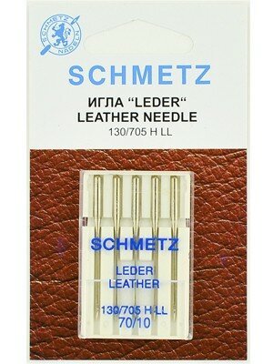 SCHMETZ Иглы для кожи 130/705H LL №70, 5шт.