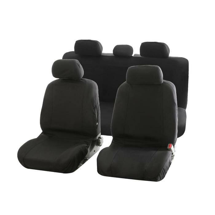 фото Авточехлы C2R, универсальные, черные TY1637