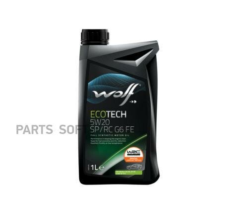 WOLF OIL 1047274 Масло моторное ECOTECH 5W20 SP/RC G6 FE 1L 1шт