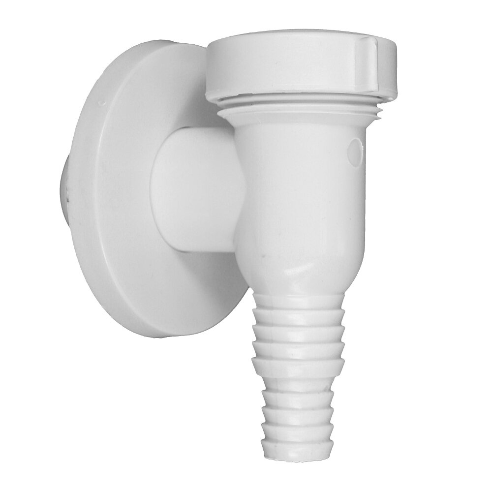 фото Сифон для стиральной посудомоечной машины MASTERPROF открытый белый