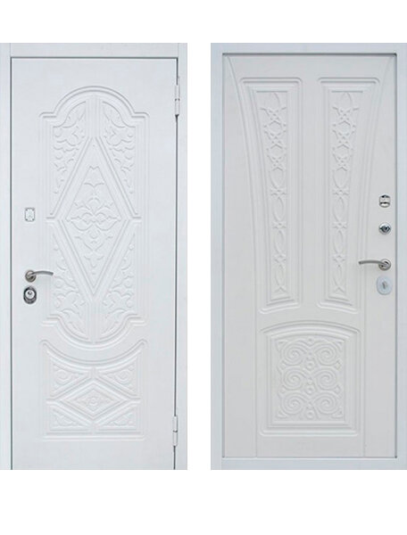 Входная дверь Стальной стандарт S13 960х2080 левая - фотография № 1