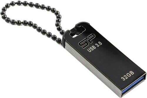 Накопитель USB 3.0 32GB Silicon Power Jewel J10 SP032GBUF3J10V1K серебристый