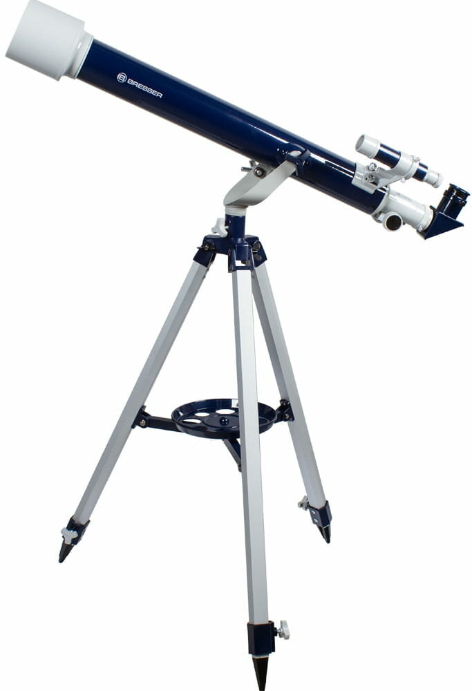 BRESSER детский Телескоп Junior Refractor 60/700 blu