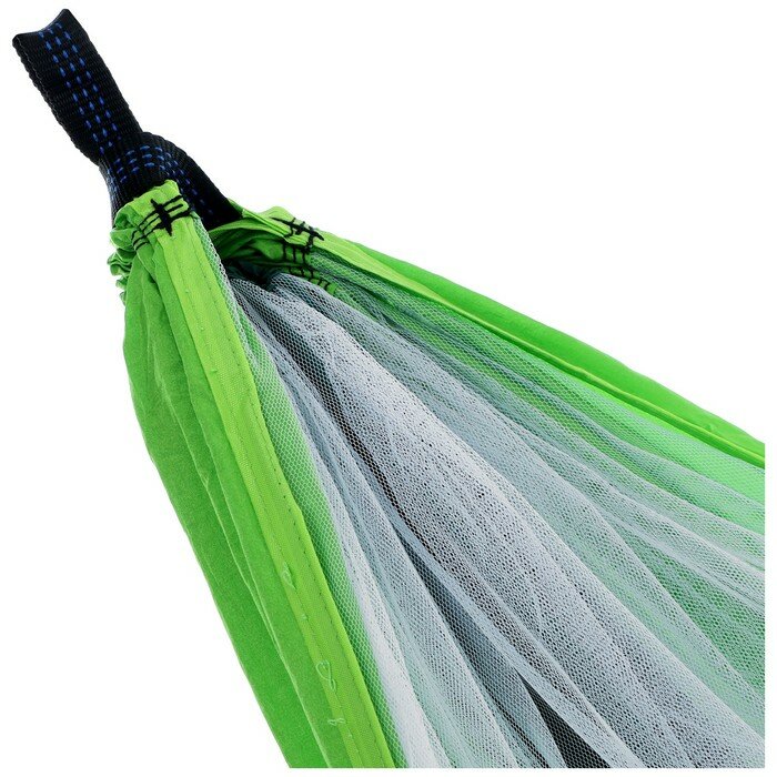 Maclay Гамак с москитной сеткой, 260 х 140 см, цвет зелёный - фотография № 3
