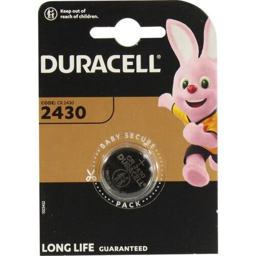 Батарейка литиевая Duracell CR2430 - фото №1