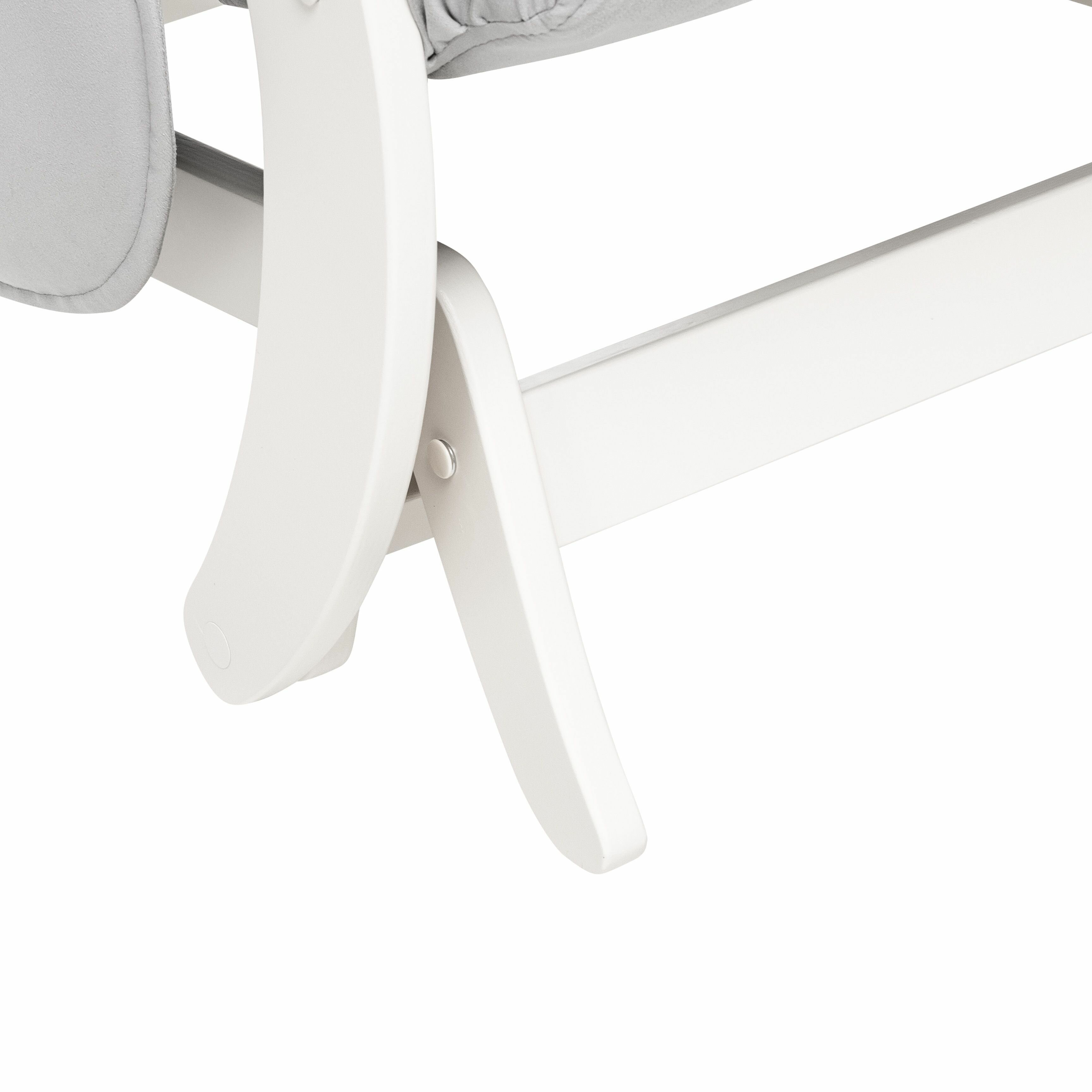 Кресло для кормления Milli Smile с карманами, Молочный дуб, ткань V 51 - фотография № 8