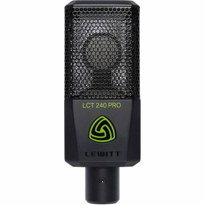 LCT240PRO BLACK/студийный кардиоидый микрофон с большой диафрагмой//LEWITT