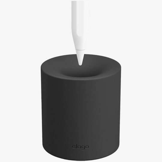 Elago стенд для Apple Pencil 1st and 2nd gen Silicone stand Black