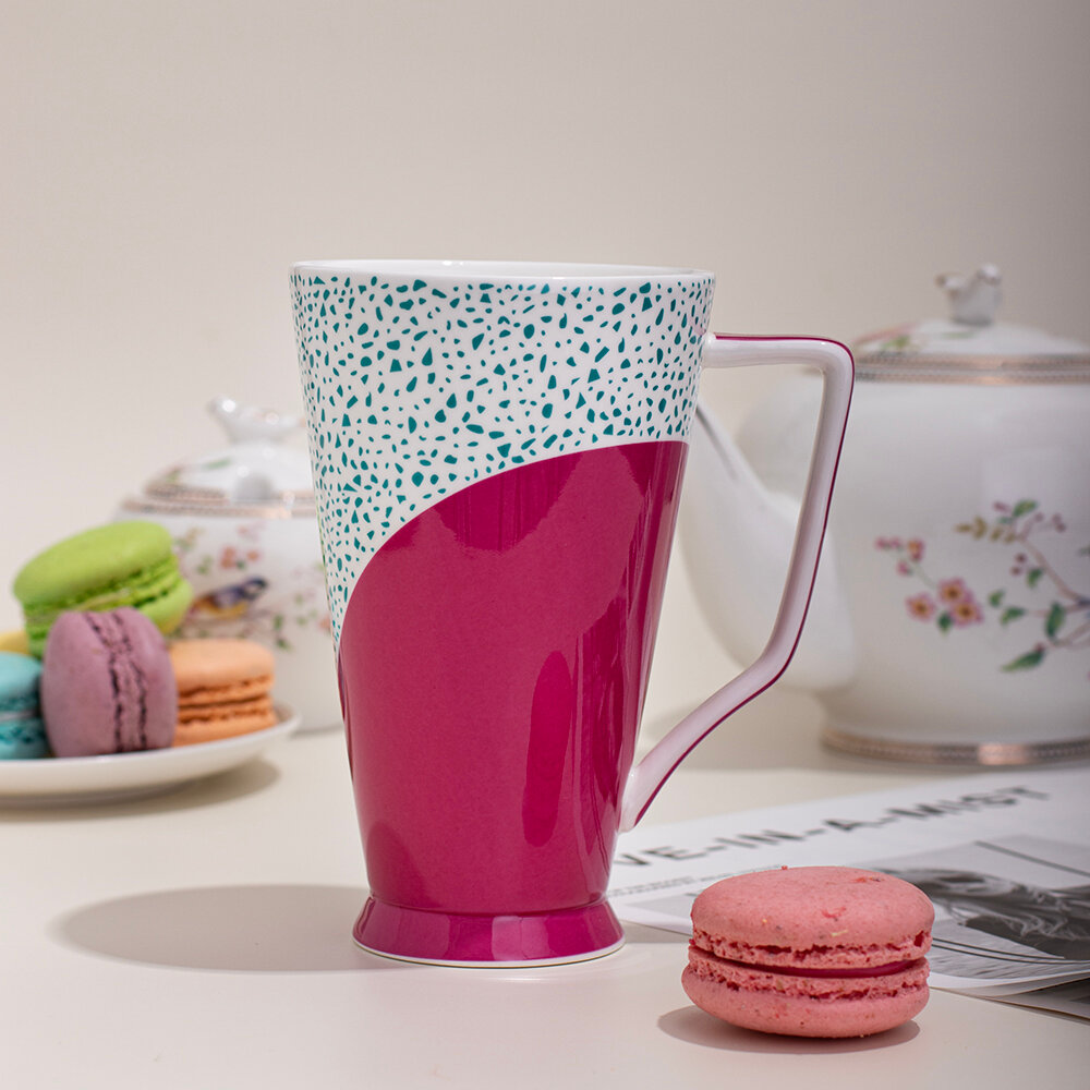 фото Кружка Art Purple-White