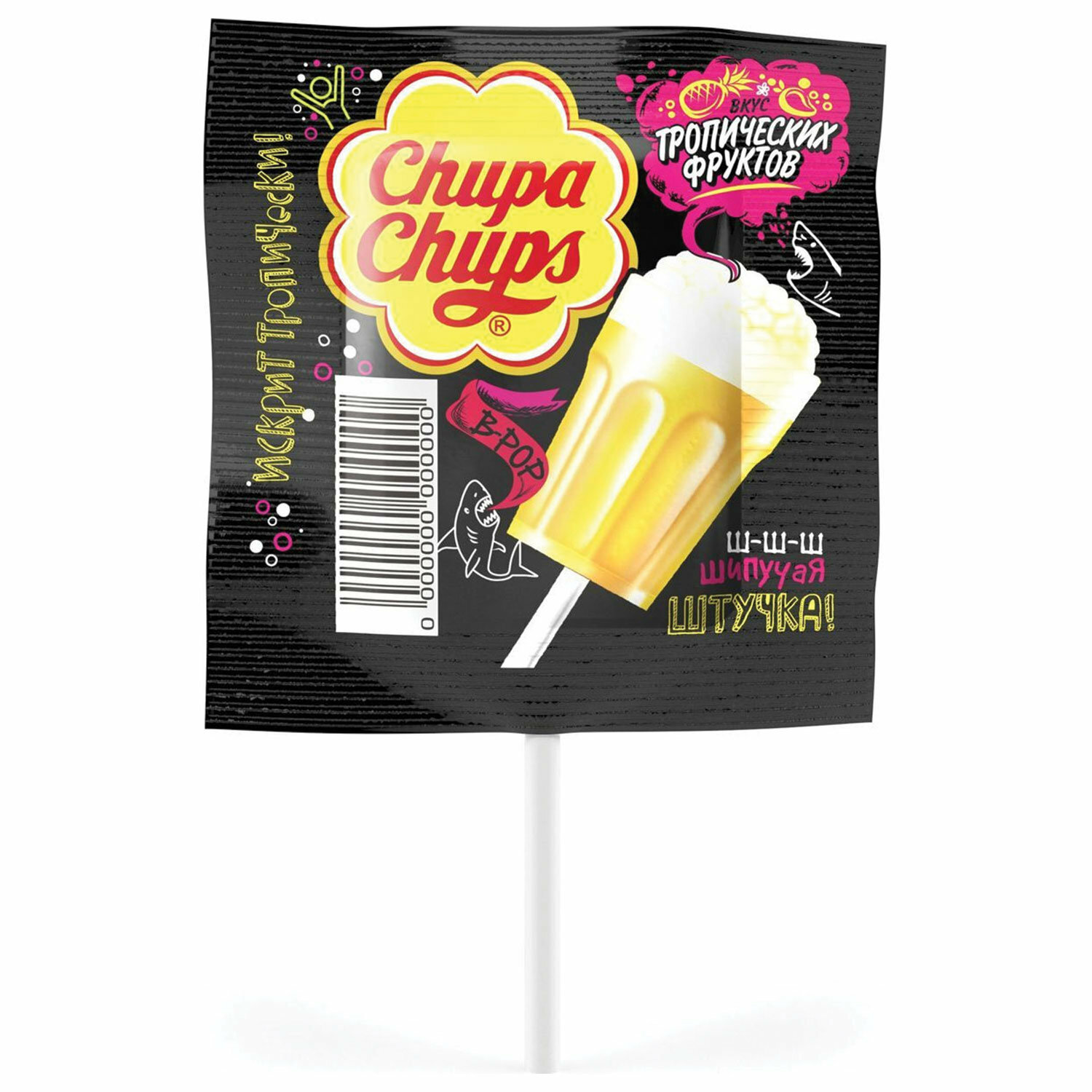 Карамель CHUPA CHUPS (Чупа-Чупс) "В-РОР" тропический, 15 г, 85594 - фотография № 2