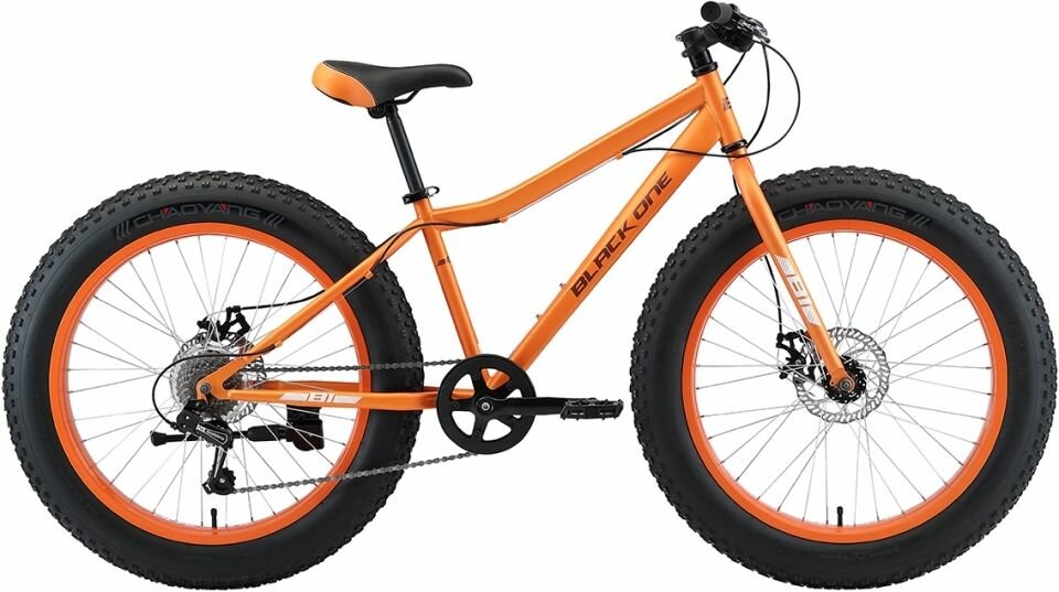 Велосипед Black One Monster 24" D (Велосипед Black One Monster 24 D оранжевый/серый , HD00000394)