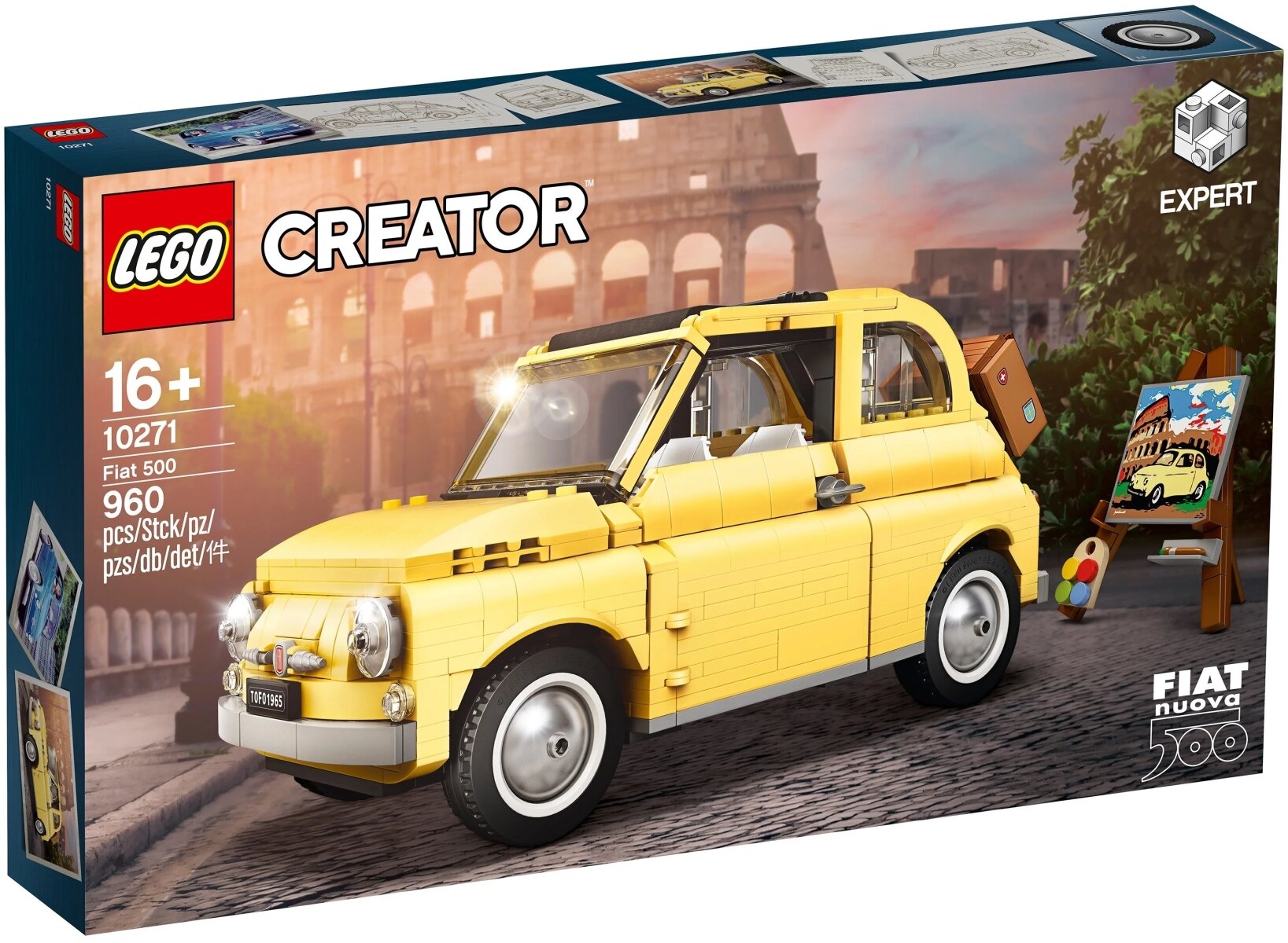 LEGO Конструктор LEGO Creator 10271 Fiat 500