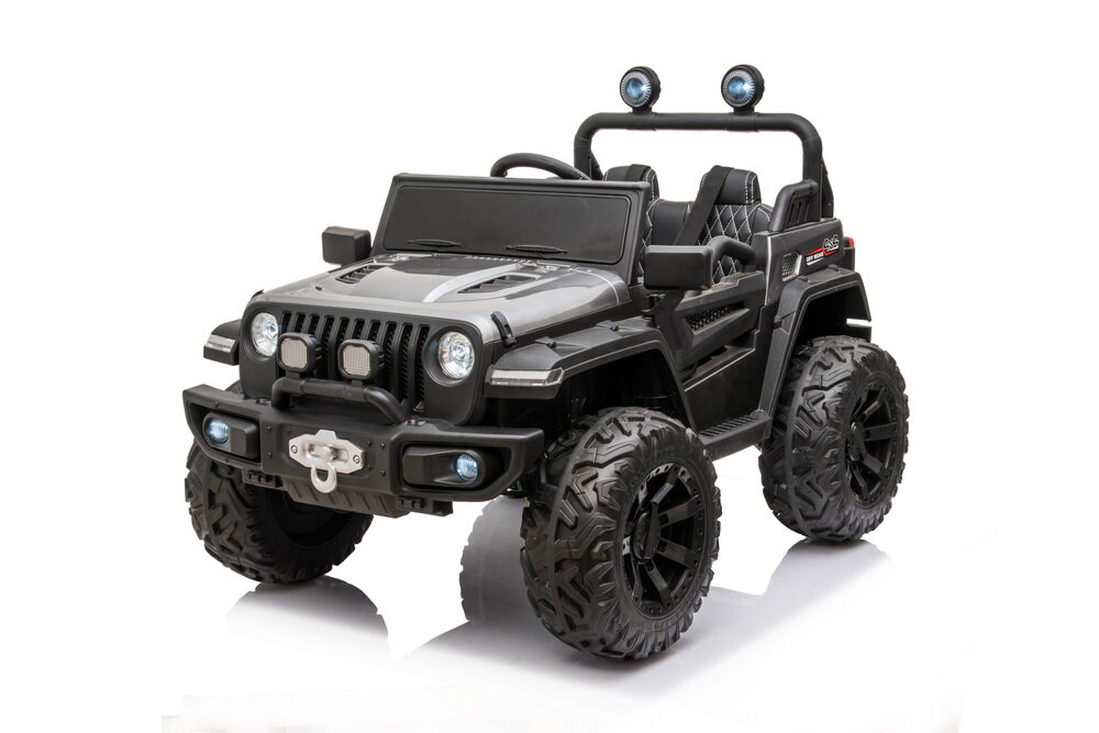 Детский электромобиль RiverToys C555CC 4WD серый глянец