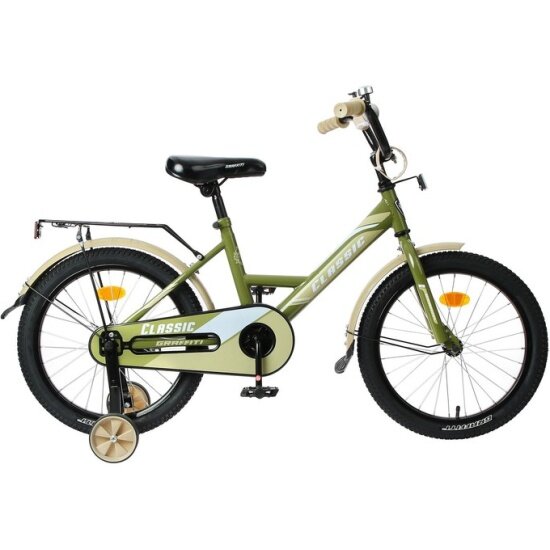 Детский велосипед GRAFFITI Classic 18", хаки 4510729