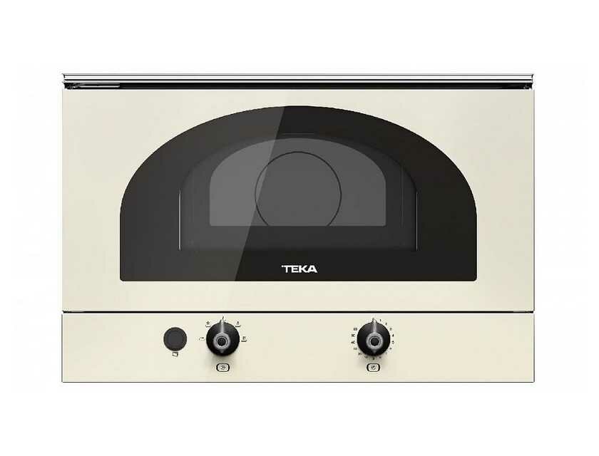 Микроволновая печь встраиваемая TEKA MWR 22 BI, антрацитовый/эмаль состаренное серебро - фото №1
