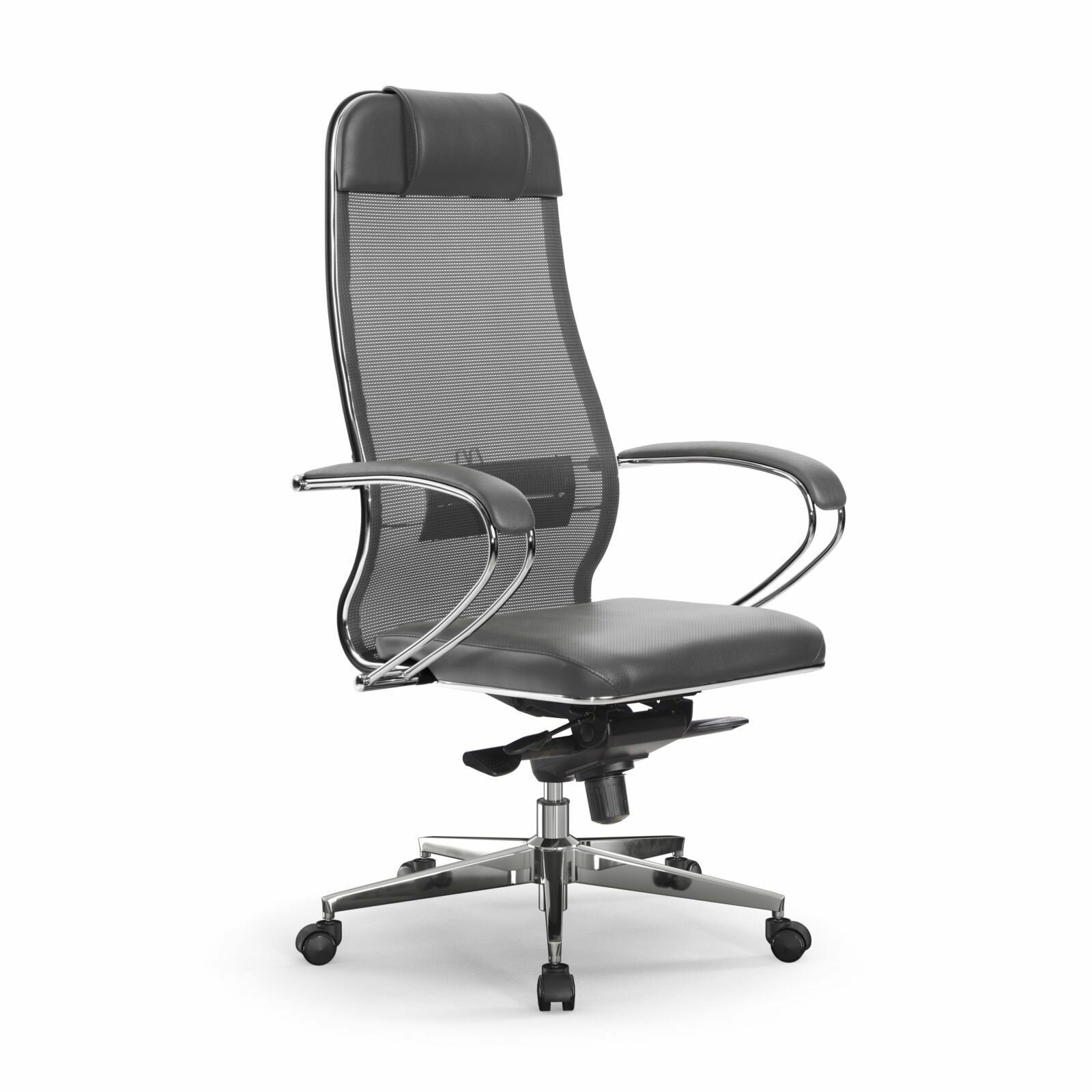 Компьютерное офисное кресло Metta Samurai Comfort S Светло-серое