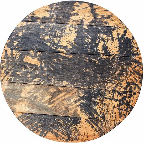фото Доска для подачи круглая без ручки дуб D=45 см PPwood, 4090732