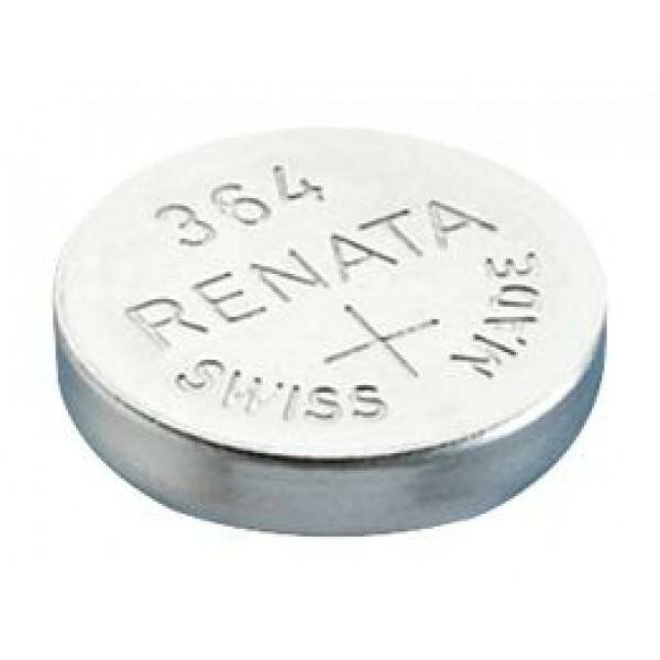 Дисковый элемент питания Renata 364 1.55V (SR621SW) , 1шт.