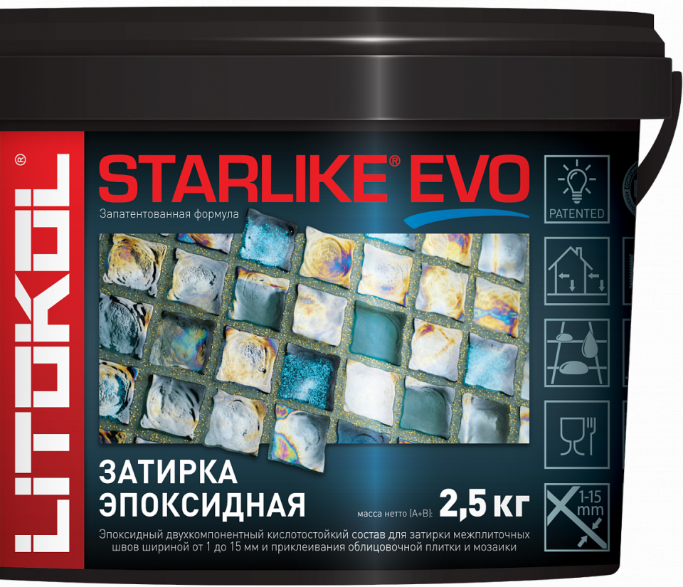 Litokol Затирка для швов LITOKOL STARLIKE EVO S.205 Travertino 2,5кг