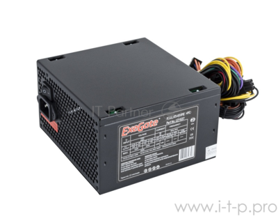 Блок питания 450W ExeGate 450NPXE(+PFC), Atx, PC, black, 12cm fan, 24p+4pi, 6/8p Pci-e, 3*SATA,2*IDE .