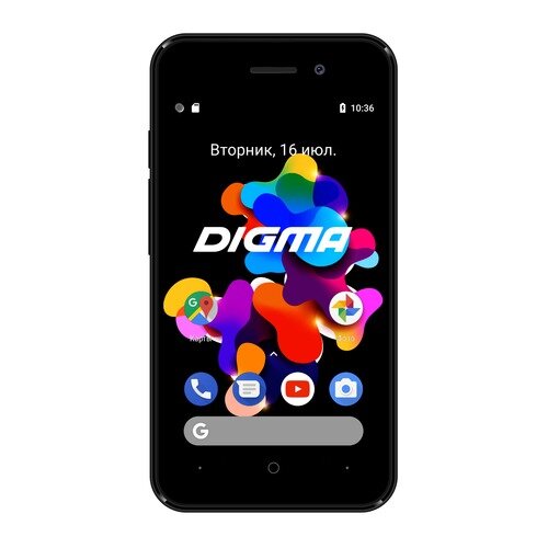 Смартфон Digma HIT 8Gb, Q401 3G, черный