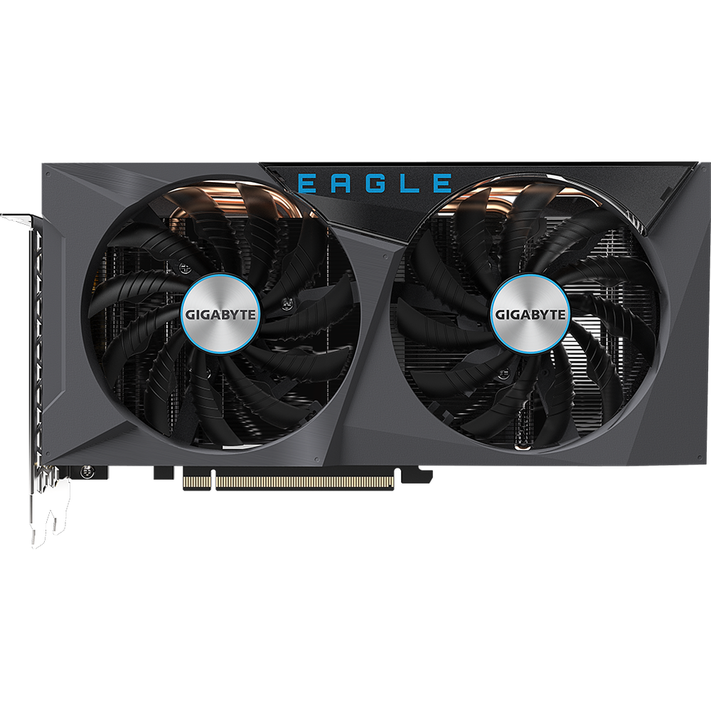 Видеокарта Gigabyte GeForce RTX 3060 12288Mb, Eagle OC V2 LHR 12G (GV-N3060EAGLE OC-12GD 2.0) 2xHDMI, 2xDP, Ret