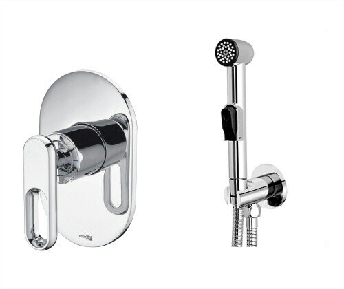 Гигиенический душ со смесителем Wasserkraft Kammel A111857 хром