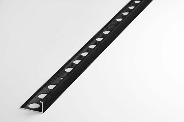 Профиль L-образный алюминиевый для плитки до 10 мм лука ПК 01.2700.16 длина 27м 16 - Белый матовый