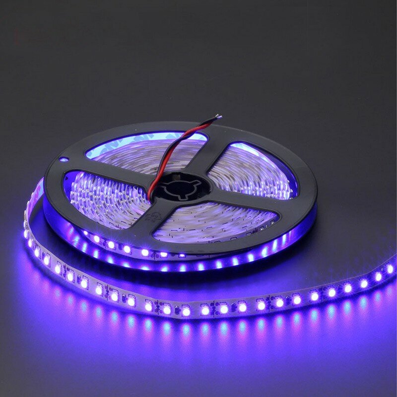 Светодиодная лента SMD3528-120LED-IP33 12 вольт 5м. - Цвет свечения:Синий