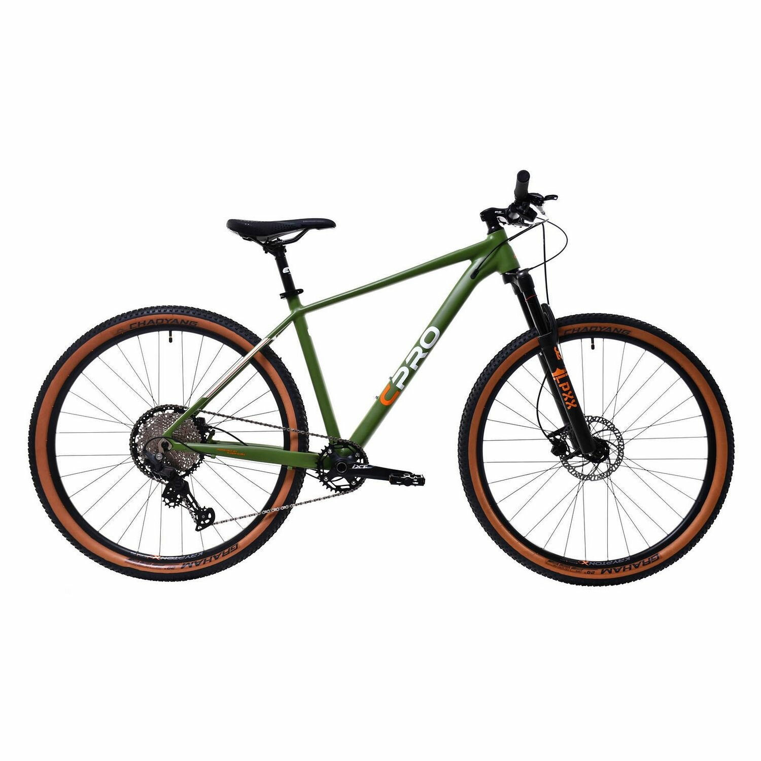 Велосипед CAPRIOLO AL PHA 9.7 29" (2023) (Велосипед горный CAPRIOLO AL PHA 9.7 29" Зелёный, 17" Алюминий,922201-17)