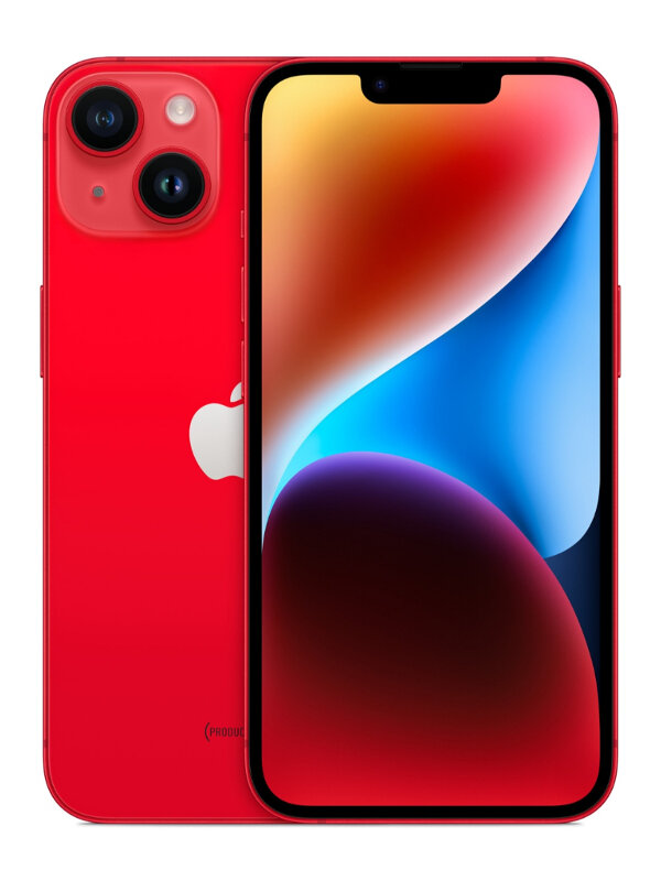 Сотовый телефон APPLE iPhone 14 256Gb Red (no SIM, dual eSIM only)