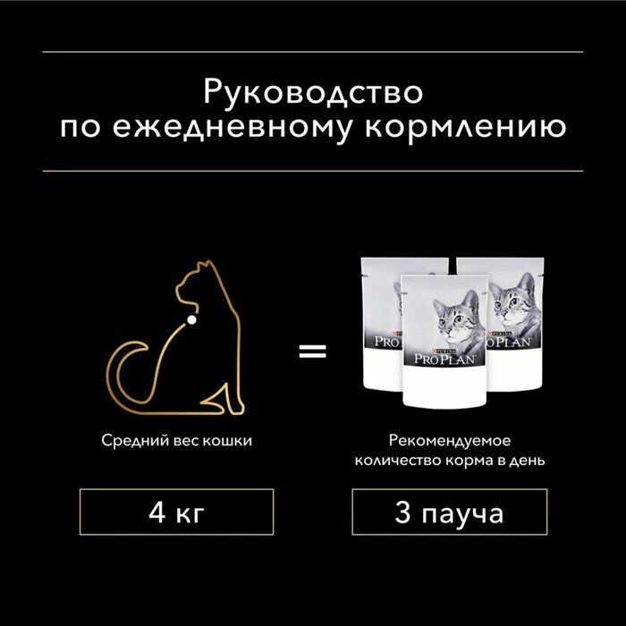 Влажный корм Pro Plan для кошек с чувствительным пищеварением, треска в соусе, пауч, 85 г (26 шт) - фотография № 7