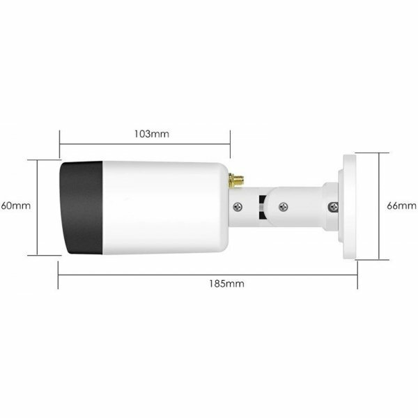 Цифровой Wi-Fi комплект видеонаблюдения на 4 камеры со звуком Longse Combo PTZ 5Mp