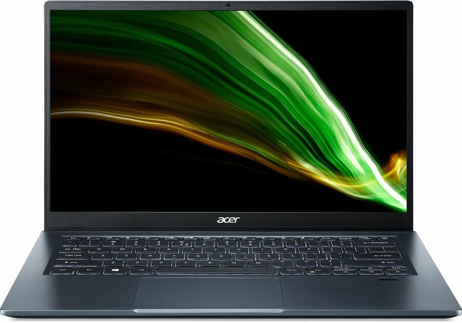 Ноутбук Acer Swift 3 SF314-511-50JT, 14", IPS, Intel Core i5 1135G7 2.4ГГц, 8ГБ, 512ГБ SSD, Intel Iris Xe graphics , Eshell, NX.ACWER.004, синий