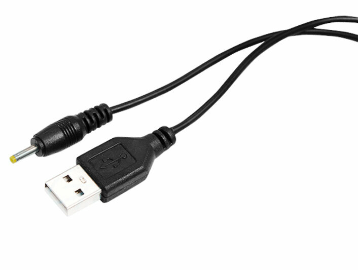 REXANT USB А (m) - DC (m) 0.7х2.5 mm (18-1155), 1 м, черный