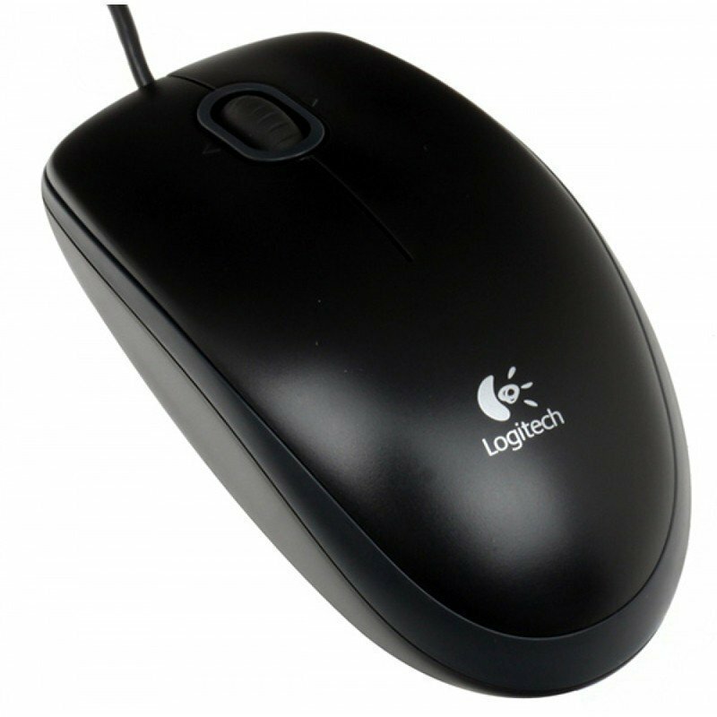 Мышь Logitech B100 USB черный 910-003357