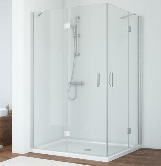 душевой уголок Vegas Glass Душевой уголок Vegas Glass AFA-F 110*100 07 01 L профиль матовый хром, стекло прозрачное