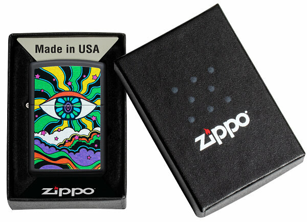 Зажигалка ZIPPO Classic - Black Light