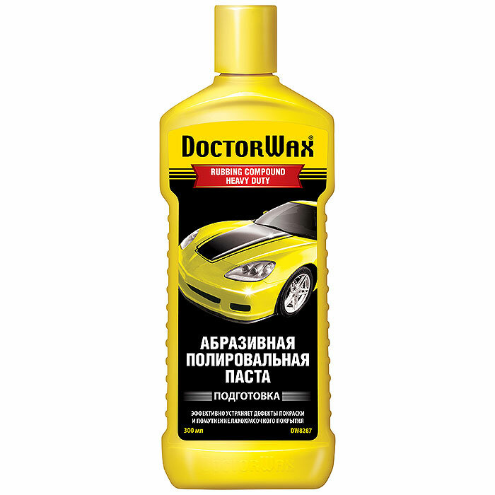 Абразивная полировальная паста Doctor Wax DW8287