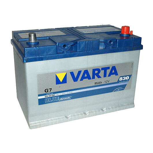 Аккумулятор 95 а/ч европейская полярность VARTA 595 404 083 BLUE dynamic (G7) VAR595404-BD