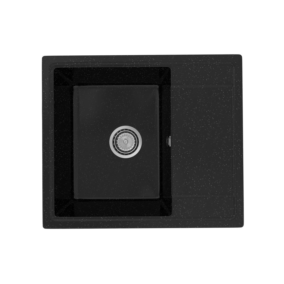 фото Кухонная мойка Practik PR-M-575-004 (без сифона), черный оникс