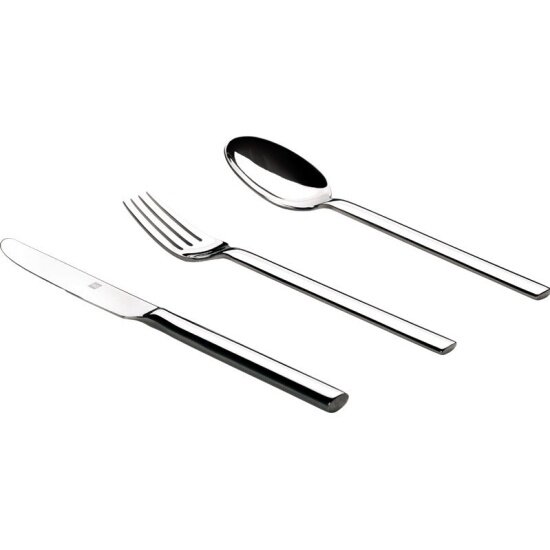 Набор столовых приборов HUOHOU Stainless Steel tableware Set, HU0023, цвет стальной, 3 предмета