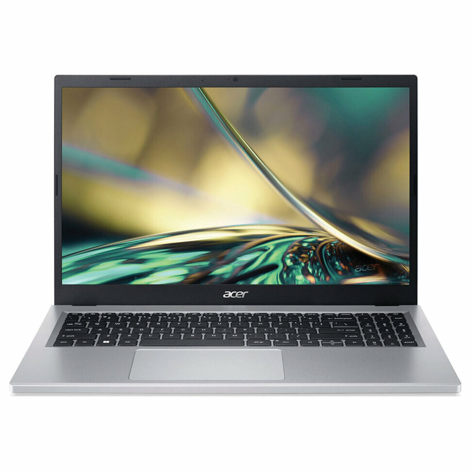 Ноутбук ACER Aspire 3 A315-24P-R2UH 15.6" Ryzen 3 7320U 8Gb/SSD256Gb/NODVD/WIN11/серебряный, NX.KDEER.008, 354881