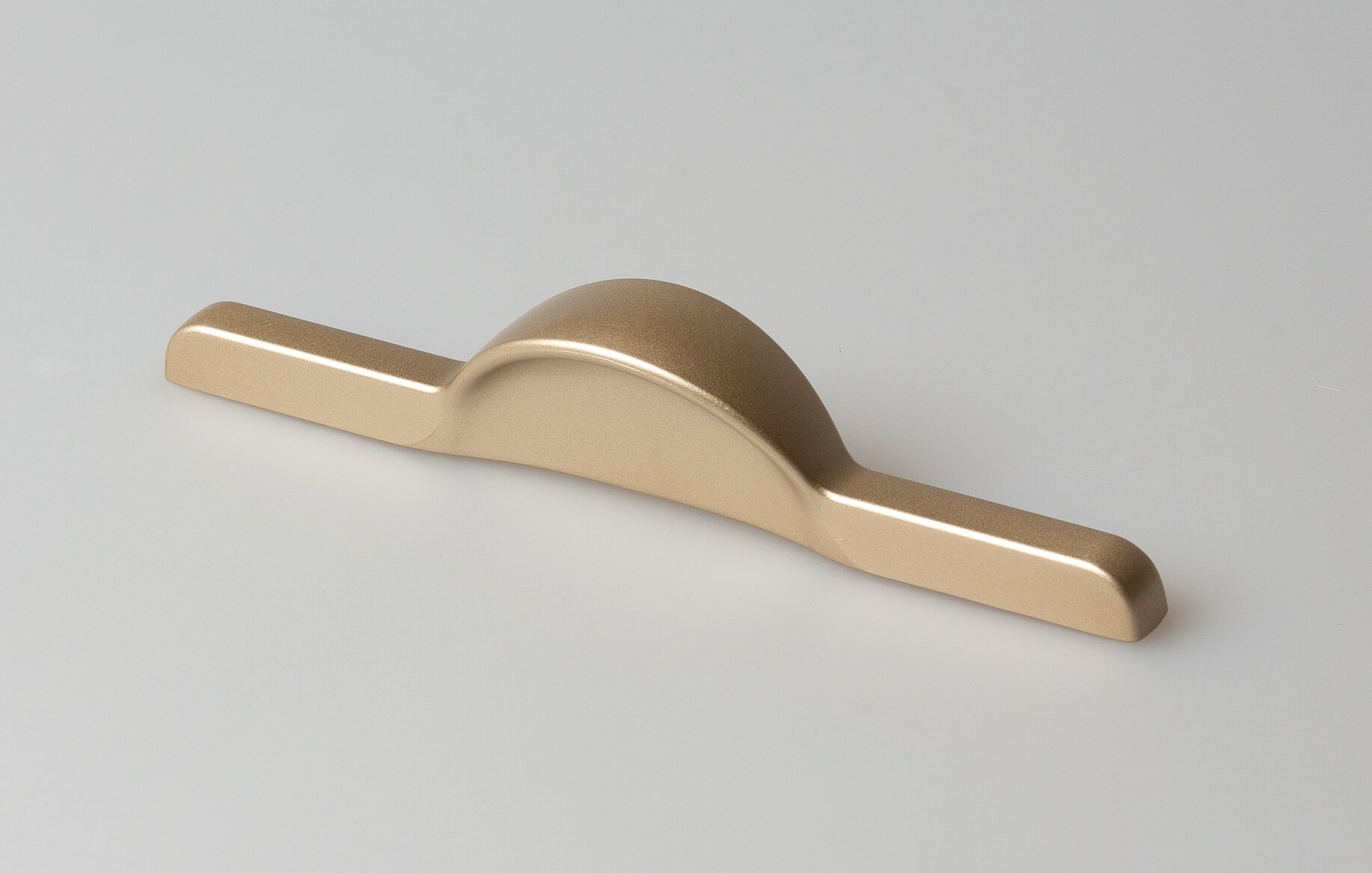 Prince мебельная ручка-скоба 96-128 мм затененное золото - фотография № 3