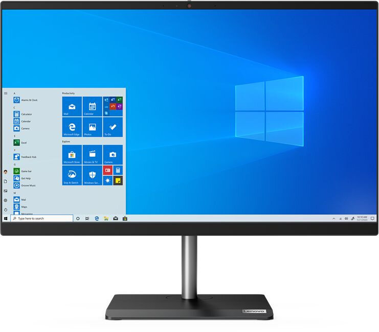 Моноблок Lenovo V30a-24IIL 23,8" FHD, Intel Core i5-1035G1, 8Gb, SSD 512Gb, DVDRW, KB, M, Win10Pro(11LA002PRU)