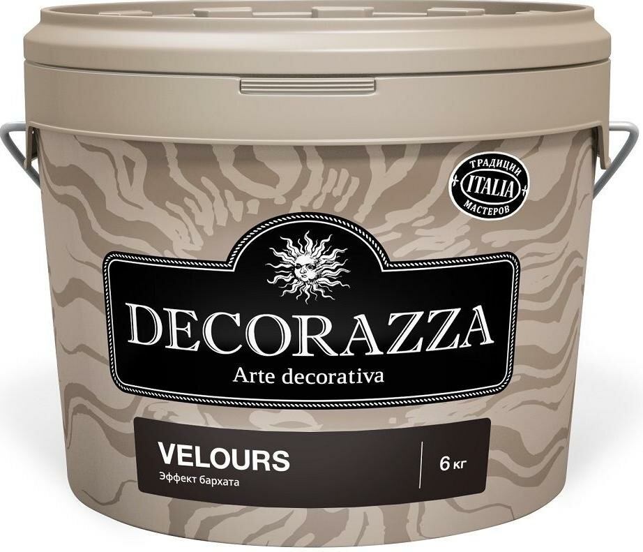 Decorazza Velours / Декоразза Велюр декоративное покрытие с эффектом бархата 1,2кг