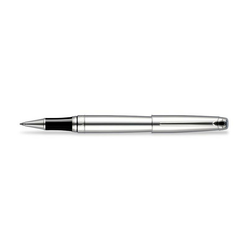 Caran d' Ache Роллерная ручка Leman Mirror Polished Silver Rhodium (CR 4779-214)