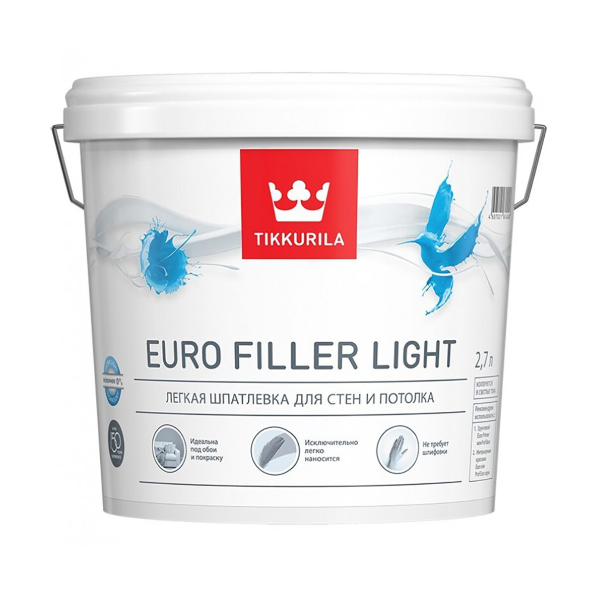 Шпатлевка Tikkurila Euro Filler Light