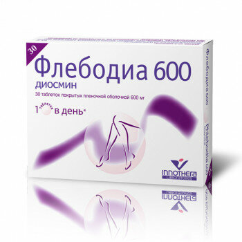 Флебодиа 600 ТАБ. П.О №30